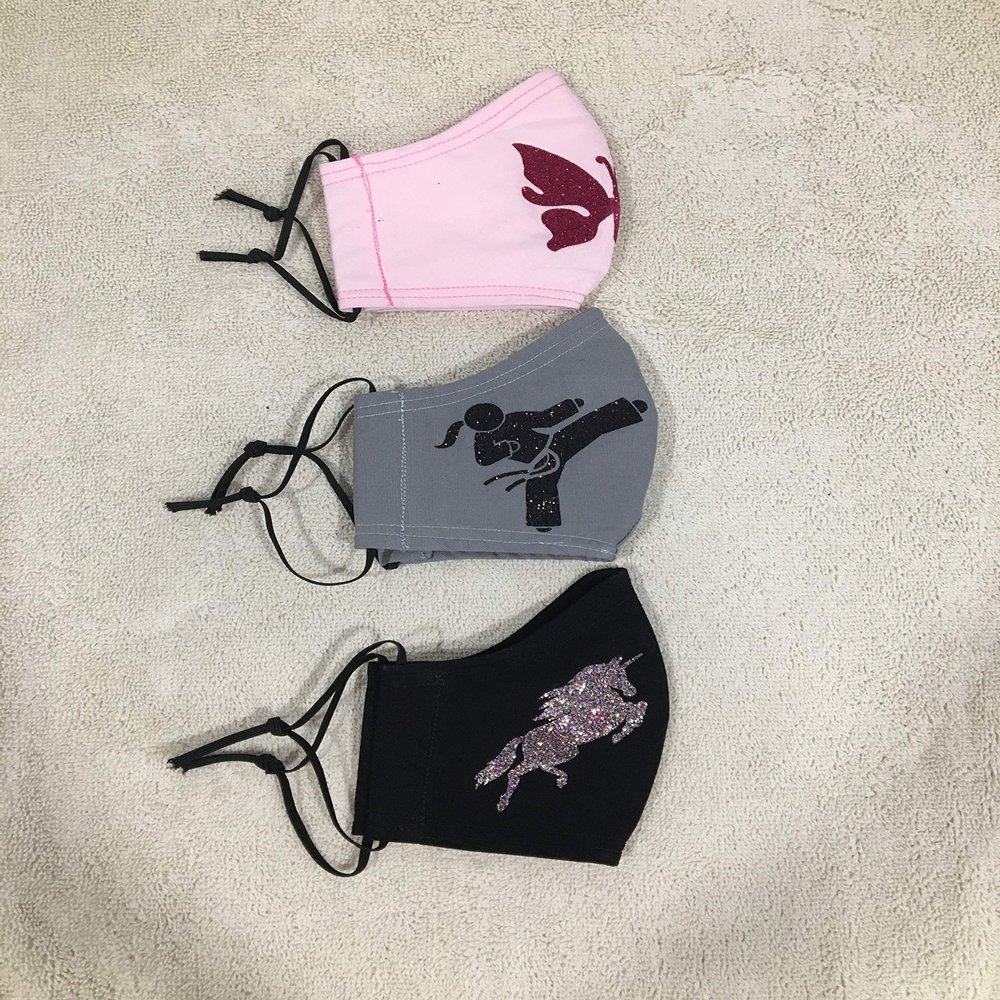 NineFit Basics Mask Iron Ons