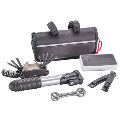 Bike Shop Premium Bicycle Series Bike Repair KIT: Multi-Tool Pump Bone Wrench