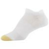 GOLDTOE Women's Eco Sport Double Tab Socks, 6-Pairs, White, Shoe Size: 6-9 view 3