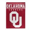 Northwest NCAA Oklahoma Sooners Unisex-Adult Serenity Silk Touch Throw Blanket, 60" x 80", Basic view 1