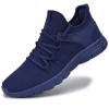 AOE Womens Walking Running Shoes Ultra Lightweight Breathable Mesh Tennis Shoes Non Slip Athletic Workout Gym Sneakers 8women / 7men Blue view 1