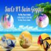 Savvy Specs Farsighted Swim Goggles UV Protection Blue +1.0 view 3