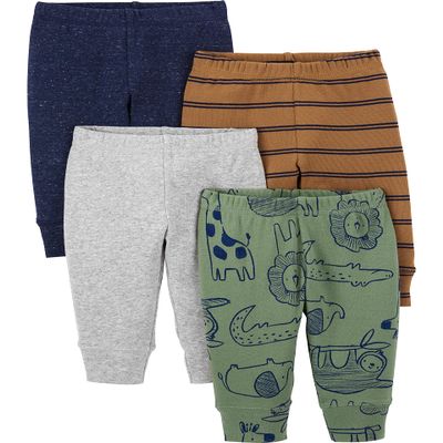 Simple Joys by Carter's Baby Boys' 4-Pack Cotton Pants