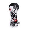 Pins & Aces Golf Co. LE Graffiti Head Cover - Premium, Hand-Made Leather Headcover - Urban Styled, Tour Quality Golf Club Cover - Style and Customize Your Golf Bag (Fairway Wood) view 2