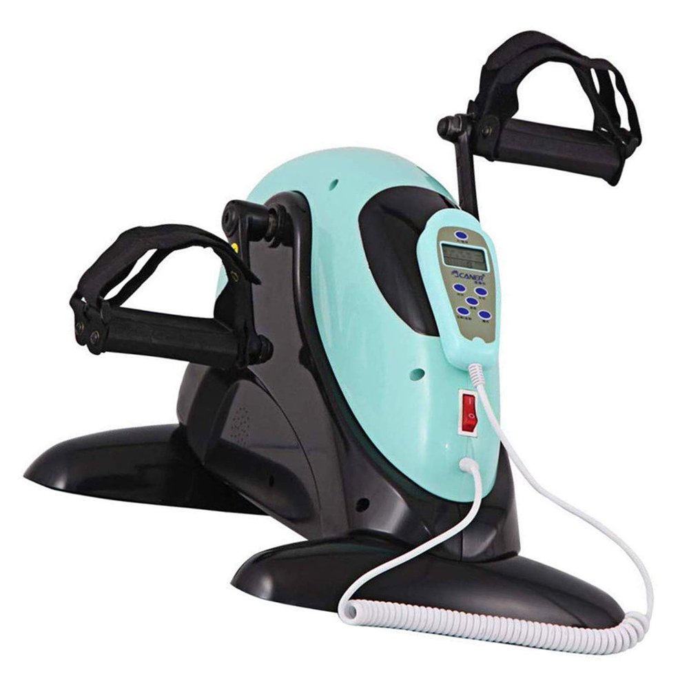 ZXFF Electric Rehabilitation Machine Pedal Exerciser, Hemiplegic Stroke Upper and Lower Limb Bicycles and Suitable for Daily Fitness (Color : A)