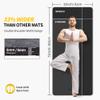 CAMBIVO Extra Wide Yoga Mat for Women and Men (72"x 32"x 1/3"), SGS Certified, Non-slip Large TPE Exercise Fitness Mat for Yoga, Pilates, Workout (8mm, Dark Black) view 2