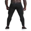 BUYJYA 3 or 5 Pack Men's Compression Pants Running Tights Workout Leggings Athletic Cool Dry Yoga Gym Clothes Gift Black-Black-Black view 2