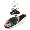 BV Bike Cleats Compatible with Look Delta and Peloton Bike - Adjustable 9 Degree Float System for Ultimate Stability and Power Transfer - Durable Red Metal Cleats for Road and Indoor Cycling Shoes view 3
