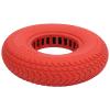 Electric Scooter Tire, ExplosionProof Solid Rubber Tire 200x50mm Hollow Out Damping for Commuters, Urban Riders and Campus Users(red) view 1