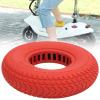 Electric Scooter Tire, ExplosionProof Solid Rubber Tire 200x50mm Hollow Out Damping for Commuters, Urban Riders and Campus Users(red) view 3