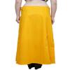 Stylesindia Women's Cotton Readymade Indian Inskirt Saree petticoats Underskirt - Free Size-Golden Yellow view 3