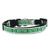 Pets First Old Version- NBA CAT Collar Boston Celtics Satin Cat Collar Basketball Team Collar for Dogs & Cats. A Shiny & Colorful Cat Collar with Ringing Bell Pendant view 1