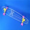 GHOST BOARDS Clear Longboard Skateboard - Transparent Acrylic Long Boards with Light-Up LED Wheels for Smooth Rides - Ride The Streets in Style with Longboard Built for Beginners & Pros Alike view 2