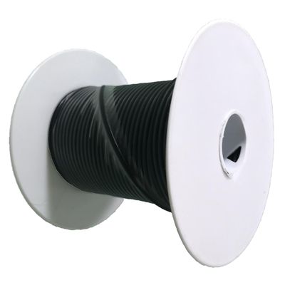 Sherco-Auto 14 Gauge Black Marine Tinned Copper Primary Wire - 100 FT - Made in USA