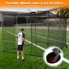 Gagalileo Baseball Batting Cage: Softball Professional Hitting Net with Wheels Alloy Steel Frame Heavy Duty for Backyard 16.5x10x8FT Beisbol Practice Training Coaches Players Youth Portable view 3