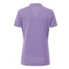 BASUDAM Women's Golf Polo Shirts V-Neck Short Sleeve Collarless Tennis Running T-Shirts Quick Dry Purple L view 3