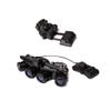 Tactical Hunting Non Functional Night Vision Goggle GPNVG 18 & Plastic L4G24 NVG Mount for Helmet Airsoft (Black) view 1