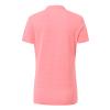BASUDAM Women's Golf Polo Shirts V-Neck Short Sleeve Collarless Tennis Running T-Shirts Quick Dry Pink L view 3