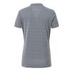 BASUDAM Women's Golf Polo Shirts V-Neck Short Sleeve Collarless Tennis Running T-Shirts Quick Dry Dark Grey XL view 3