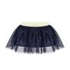 ACSUSS Toddlers Little Girls Sparkle Tulle Tutu Skirt with Sequins Stars Moon Sun Patterns for Ballte Dance Navy Blue 2-3 view 1
