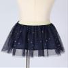 ACSUSS Toddlers Little Girls Sparkle Tulle Tutu Skirt with Sequins Stars Moon Sun Patterns for Ballte Dance Navy Blue 2-3 view 4