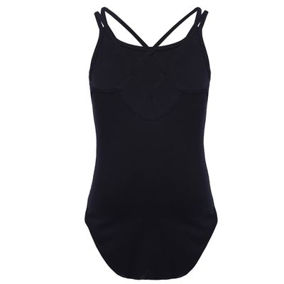 Huimingda Ballet Leotards for Girls Kids Team Basic Camisole Gymnastics Dance Bodysuit Black 12-14 Years