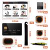 Bike Tire Repair Kit, Bicycle Inner Tube Puncture Patch Kits with Vulcanizing Patches, User Manual, Metal Rasp and Tire Lever, Bike Patch Kit for Mountain and Road Bike view 2