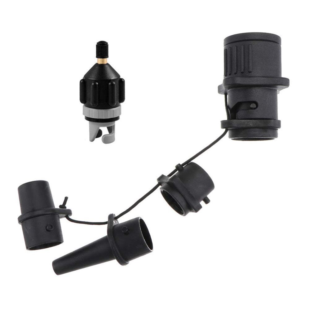 BESPORTBLE Inflatable Boat Air Pump Adapter 2 Pack Air Valve Connector Fit for Paddleboard Kayak Dinghy