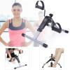 Uten Folding Pedal Exerciser, Mini Exercise Bike, Portable Foot Peddler Desk Bike for Leg and Arm Exercisers, Adjustable Sitting Workout with Electronic Display(Silver) view 3