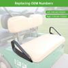 10L0L Golf Cart Arm Rest Hip Restraint for EZGO TXT 1994-up Gas & Electric Driver and Passenger Side (1 Pair Left + Right), OEM# 71701-G01 71702-G01 view 3