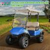 10L0L 4PCS Golf Cart Fender Flares, Exact for Standard Yamaha G29 & Drive 2007-2016, Impact-Resistant ABS Plastic Mud Guards with Reflectors & Stainless Steel Hardware - Not for Modified Carts view 2