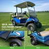 10L0L 4PCS Golf Cart Fender Flares, Exact for Standard Yamaha G29 & Drive 2007-2016, Impact-Resistant ABS Plastic Mud Guards with Reflectors & Stainless Steel Hardware - Not for Modified Carts view 3