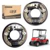 10L0L Golf Cart Brake Assembly Improve Brake Sensitivity, Driving Stability and Safety Which is for Yamaha G14-G22 & EZGO TXT RXV, with Brake Shoes Large Friction Coefficient, Shorten Braking Distance view 1