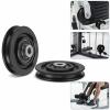 Keenso 10 Pcs/Set 75mm/2.95" Nylon Bearing Pulley Wheel,Abration Bearing Wheel for Home Gym Equipment Part Cable Machine view 2