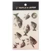Tackle in Japan Hard Decal Sticker Black Sea Bream Dimensions: 3.9 x 5.8 inches (100 x 148 mm) view 1