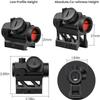 Feyachi V30 2MOA Red Dot Sight with M37 1.5X - 5X Magnifier Combo, Absolute Co-Witness view 3
