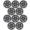 10 Pcs 95mm Universal Nylon Bearing Pulley Wheel Replacement Black for Gym Fitness Equipment Combination Fitness Products view 3