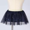 Alvivi Toddler Kids Girls Sparkly Sequins Stars Tulle Tutu Skirt Pettiskirt Princess Birthday Party Dance Dress Navy Blue 2-3 view 3