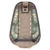FARMSOLDIER Airsoft Strobe Light,Outdoor Safety FlashlightSurvival IR Flash Waterproof Ladybird LampVisible LED IFF Helmet Strobe (Tan Base, Green Light) view 2