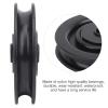 Keenso 10 Pcs 75mm/90mm Universal Nylon Bearing Pulley Wheel,Gym Pulley for Cable Machine Gym Equipment(90mm) view 4