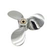 ARKDOZA 3 Blade 7 1/2x8 4hp 5hp 6hp 4A 4M 5M 5C F4 F6L F6S F5A F6C Stainless Steel Propeller 9 Tooth SS Prop for Yamaha Outboard Motor Engine 7.5x8 view 1