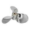 ARKDOZA 3 Blade 7 1/2x8 4hp 5hp 6hp 4A 4M 5M 5C F4 F6L F6S F5A F6C Stainless Steel Propeller 9 Tooth SS Prop for Yamaha Outboard Motor Engine 7.5x8 view 2