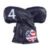 Craftsman Golf 11pcs /Set (4,5,6,7,8,9,A,S,P,L,X) USA US Flag Clover Leather Dark Blue Iron Covers Headcover (Dark Blue for Right) view 2
