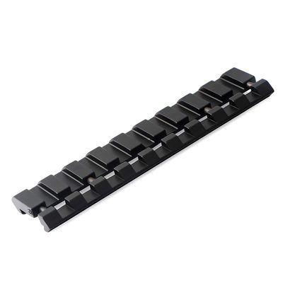 HIGOO 11mm Dovetail to 20mm Picatinny/Weaver Low Pro Snap-in Rail Adaptor 4 Slot & 9 Slot for Red Dot Reflex Holographic Sight Laser Scope and Other Optics (9 Slot)