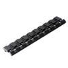 HIGOO 11mm Dovetail to 20mm Picatinny/Weaver Low Pro Snap-in Rail Adaptor 4 Slot & 9 Slot for Red Dot Reflex Holographic Sight Laser Scope and Other Optics (9 Slot) view 1