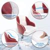 Leader Accessories Pontoon Captains Bucket Seat Boat Seat (C - White/Red) view 3