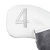 Craftsman Golf White 11pcs /Set USA US Flag Clover Leather Golf Club Iron Covers Headcover view 4