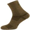 281Z Military Cotton Micro Crew Boot Socks - Cushioned Sole - Moisture Wicking - Odor Resistant - Hiking Trekking Outdoor (Coyote Brown Medium 4 Pairs Pack) view 4