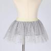 QinCiao Toddler Kids Girls Shiny Sequins Stars Mesh Tutu Skirt Pettiskirt Princess Birthday Party Ballet Dance Dress Grey 2-3 view 3