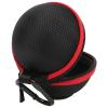 Billiard Ball Case with Aluminum Alloy Buckle, EVA Shell Storage Holder, Compatible with 57.2mm/2.3in Balls, Black view 3